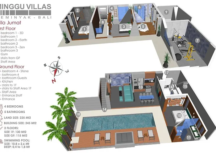 Villa 4br Jumat - Minggu *